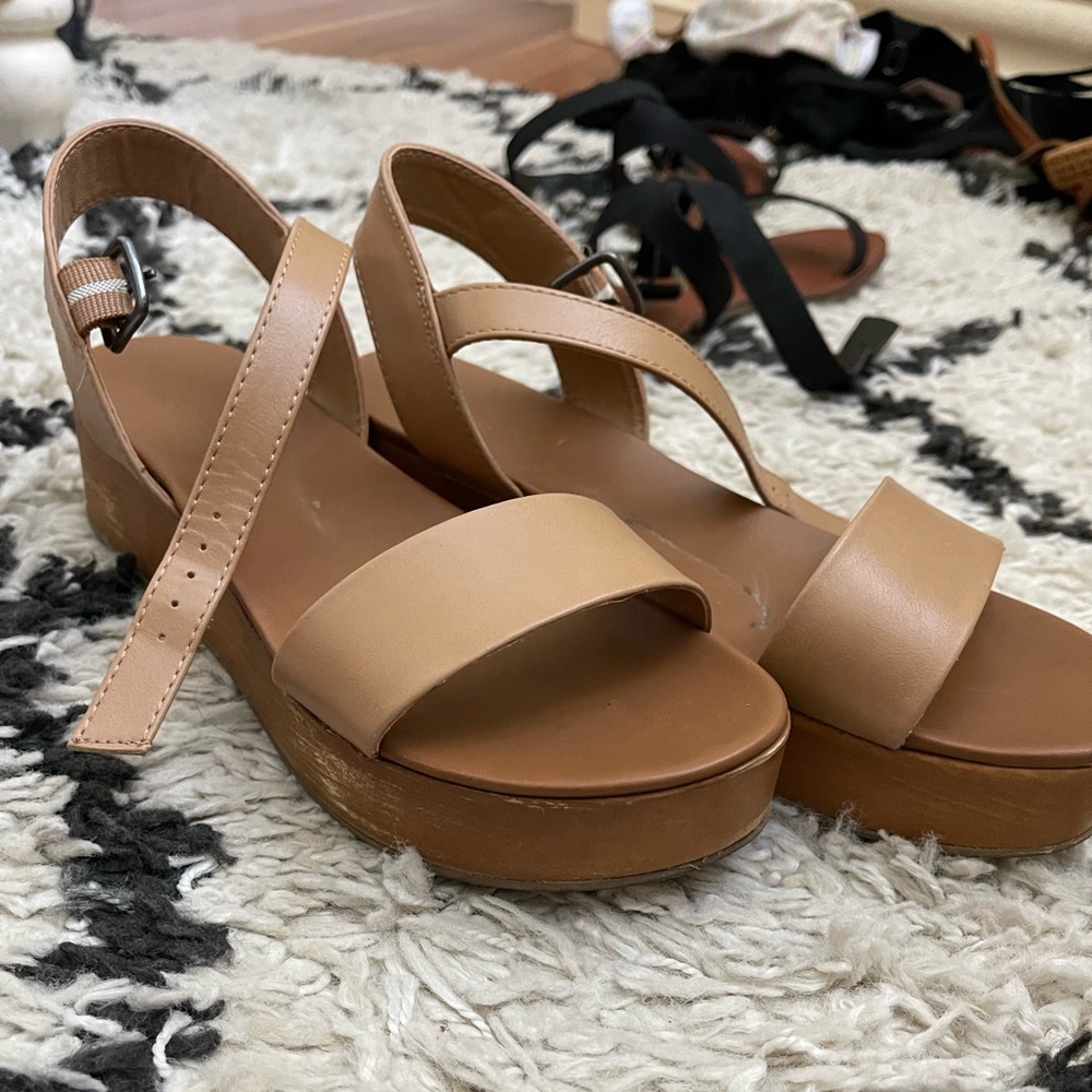 American Eagle Outfitters wedge sandals